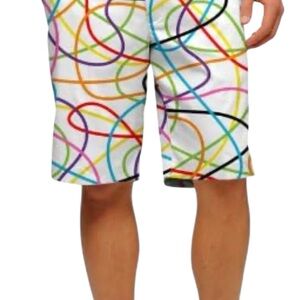 Loudmouth Curvy Line Golf shorts
